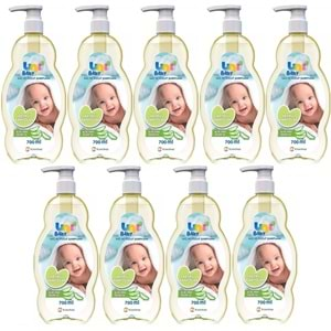 Uni Baby Bebek Şampuanı 700ML Keyifli Banyolar (Pompalı) (9 Lu Set)