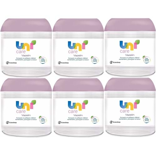 Uni Baby Vazelin 100ML Klasik (6 Lı Set)