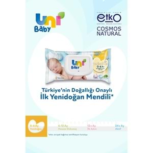 Uni Baby Islak Havlu Hassas Yeni Doğan 40 Yaprak (9 Lu Set) 360 Yaprak (Narin Ciltler için) (3PK*3)