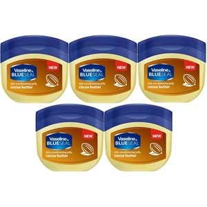 Vaseline Nemlendirici Jel Krem (Vazelin) 250ML Cocoa Butter (5 Li Set)