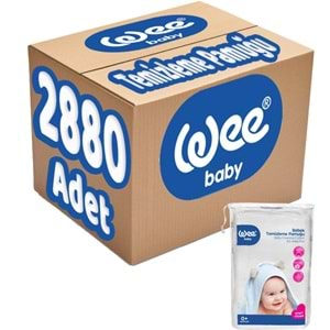 Wee Baby Bebek Temizleme Pamuğu 2880 Adet (48PK*60)