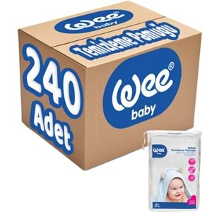 Wee Baby Bebek Temizleme Pamuğu 240 Adet (4PK*60)